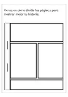 Vista previa - Hojas de trabajo - Plantillas para crear tu propio cómic - página 2