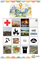 Voorbeeld - Bingo - Op stap in onze gemeente - Wereldkanjers 2 - Voorblad