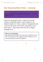 Vorschau - Spiele - Knobelaufgaben für Vertretungsstunden Mathematik (Halloween) - Seite 1