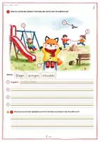 Vorschau - Arbeitsblätter - Verben Klasse 2 | Tunwörter Deutsch Arbeitsblätter | Grundform | Personalformen | Wortarten - Seite 2