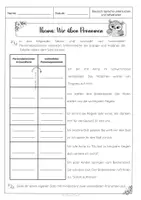 Vorschau - Arbeitsblätter - Personal- & Possessivpronomen – Arbeitsblätter m. Lös. | 3./4. Klasse - Seite 1