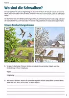 Vorschau - Arbeitsblätter - Vogelzug bei Rauchschwalbe und Haussperling – Mission Vogelzug – Zwei Vögel, ein Winter | Biologie-Mission Klasse 5-6 - Seite 2