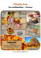Aperçu - Apprentissages en autonomie - Puzzles Trac - Automne - Page de couverture
