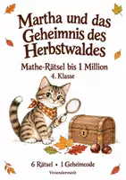 Vorschau - Arbeitsblätter - Rätsel - Herbstwald Mathe Klasse 4 - Deckblatt
