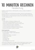 Vorschau - Arbeitsblätter - 10 Minuten Rechnen | Rechenketten - Seite 2