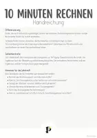 Vorschau - Arbeitsblätter - 10 Minuten Rechnen | Rechenketten - Seite 3
