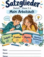 Vorschau - Arbeitsblätter - Satzglieder - Klasse 5-6 mit Lösung - Deckblatt
