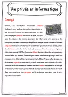 Aperçu - Inclusion - Vie privée et informatique – Fiche : texte à trous, compréhension orale et mots mêlés - Page 2