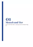 Vorschau - Unterrichtsreihen - Tierethik | Arbeitsheft + Klassenarbeit | Tierschutz, Pathozentrismus & Tierhaltung | Ethik Klasse 7/8 | mit Lösungen - Seite 2