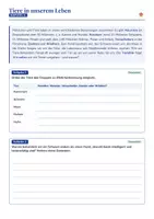 Vorschau - Unterrichtsreihen - Tierethik | Arbeitsheft + Klassenarbeit | Tierschutz, Pathozentrismus & Tierhaltung | Ethik Klasse 7/8 | mit Lösungen - Seite 3