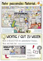 Vorschau - Poster - Selbstregulation / Gefühle Regulation - Tafelkarten Impulse Stress - Seite 1