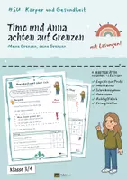 Vorschau - Unterrichtsreihen - Meine Grenzen deine Grenzen: Arbeitsblätter Sachunterricht 3/4, 41 S. + Lösungen - Deckblatt