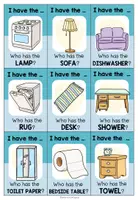Vorschau - Spiele - At Home Englisch – Wortschatz, Vocabulary, Speaking und Listening | I Have Who Has Lernspiel 5.–6. Klasse - Seite 3