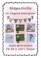 Vorschau - Arbeitsblätter - Wachsendes Materialpaket Bildgeschichten - Seite 1