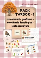Vista previa - Hojas de trabajo - Pack Tardor. Infantil - inicial - Portada