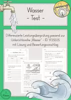 Vorschau - Stundenentwürfe - Wasser Unterrichtsreihe Materialpaket Sachunterricht - Seite 1