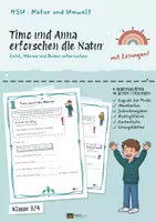 Vorschau - Unterrichtsreihen - Licht Wärme Boden: Arbeitsblätter Sachunterricht 3/4 – 41 Seiten mit Lösungen - Seite 1