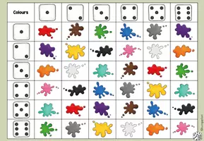 Vorschau - Spiele - Würfelspiel Colours - Wortschatzarbeit - Seite 3