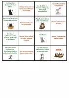 Vorschau - Spiele - Katze | Quiz | Rätsel | Spiel | Unterrichtsmaterial | Biologie | Klasse 5-8 | mit Lösungen - Seite 2