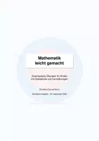 Vorschau - Arbeitsblätter - Mathematik für Kinder mit Dyskalkulie und Lernstörungen - Deckblatt