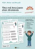 Vorschau - Unterrichtsreihen - Der Stromkreis: Arbeitsblätter Sachunterricht 3/4 – 41 Seiten mit Lösungen - Deckblatt