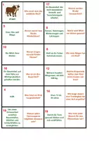 Vorschau - Spiele - Rind | Quiz | Rätsel | Spiel | Unterrichtsmaterial | Biologie | Klasse 5-8 | mit Lösungen - Seite 3