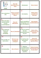 Vorschau - Spiele - Zähne | Quiz | Unterrichtsmaterial | Biologie | Klasse 5-8 | mit Lösungen - Seite 3
