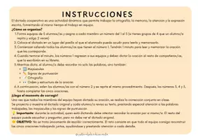 Vista previa - Hojas de trabajo - DICTADOS COOPERATIVOS para trabajar ORTOGRAFÍA DIVERTIDA - página 3
