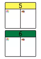 Vista previa - Tarjetas / Manipulativos - APRENDE A CONTAR CON REGLETAS - página 3