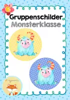 Vorschau - Poster - Materialpaket - Monsterklasse - Seite 1