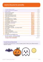 Vorschau - Arbeitsblätter - Halloween Sachaufgaben Klasse 2 und 3 | Arbeitsblätter Textaufgaben | mit Lösungen - Seite 1