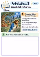 Vorschau - Arbeitsblätter - Jesus lebt – Ostern | Religion Klasse 1 Arbeitsblätter | Evangelische Religionslehre | 10 Arbeitsblätter als PDF - Seite 3