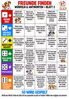 Vorschau - Arbeitsblätter - Freundschaft lernen 12 Spielblätter + 2 Spielpläne & Bonus - Seite 2