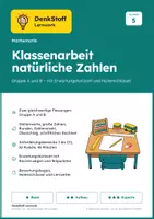 Vorschau - Test - Klassenarbeit natürliche Zahlen Klasse 5 - Deckblatt