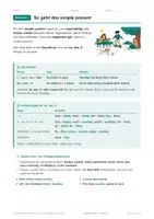 Vorschau - Arbeitsblätter - Simple Present Klasse 5 – Übungsblätter - Seite 3