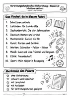 Vorschau - Unterrichtsreihen - Vertretungsstunden_ohne_Vorbereitung_Klasse_1_2_Cindy_Rosenthal - Deckblatt