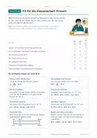 Vorschau - Test - Klassenarbeit Prozentrechnung Klasse 7 - Seite 3