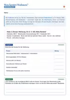 Vorschau - Arbeitsblätter - Was kostet Wohnen? | Gratis-Arbeitsblatt mit Lösung | Miete · Nebenkosten · Haushaltsplan | Wirtschaft Klasse 9/10 - Deckblatt