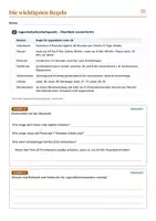Vorschau - Arbeitsblätter - Jugendarbeitsschutz: Darf ich das? | Gratis-Arbeitsblatt mit Lösung | Ferienjob · Nebenjob · Arbeitszeiten | Wirtschaft Klasse 8/9 - Deckblatt