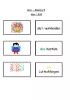 Vorschau - Spiele - Klaro DaZ & SU Rätsel Lies und Male der Karneval + Mini Memory® - Seite 2
