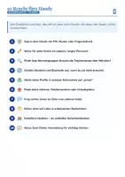 Vorschau - Poster - Datenschutz: 10 Regeln fürs Handy | Gratis-Poster und Merkblatt | Privatsphäre · Social Media · Medienkompetenz | Klasse 6–8 - Deckblatt