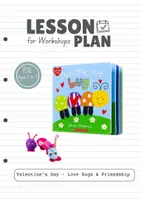 Vista previa - Unidades / Secuencias / Situaciones de Aprendizaje - Lesson Plan - Valentine's Day Love Bugs and Friendship - Portada