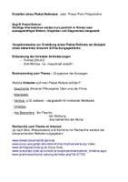 Vorschau - Merkblätter - Anleitung zur Erstellung von Referat - Plakat - PPP - Deckblatt