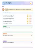 Vorschau - Arbeitsblätter - Zeugnis-Reflexion: Mein Halbjahr | Gratis-Arbeitsblatt zur Selbsteinschätzung | Halbjahreszeugnis · Ziele setzen · Lerngespräch | Grundschule Klasse 3/4 - Deckblatt
