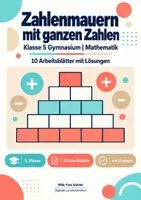 Vorschau - Arbeitsblätter - Rechenmuster Diagramme und Rechenstrategien Klasse 5 Gymnasium | Materialpaket | 20 PDFs mit 200 Arbeitsblättern - Seite 1