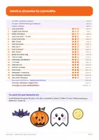 Vorschau - Arbeitsblätter - Halloween Englisch Klasse 3 und 4 | Wortschatz Arbeitsblätter Vocabulary | mit Lösungen - Seite 1