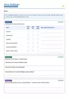 Vorschau - Arbeitsblätter - Zeugnis-Reflexion: Mein Halbjahr | Gratis-Arbeitsblatt zur Selbsteinschätzung | Halbjahreszeugnis · Ziele setzen · Lernentwicklung | Sek I Klasse 7–10 - Deckblatt