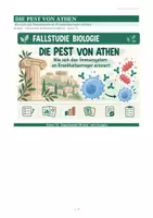 Vorschau - Stundenentwürfe - Die Pest von Athen | Bio Kl. 7/8 - Deckblatt