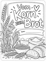 Vorschau - Unterrichtsreihen - 🌾 Vom Korn zum Brot wachsendes Materialpaket - Seite 1