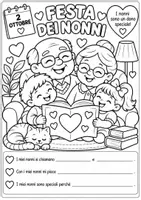 anteprima - Materiale interattivo - 💕 FESTA DEI NONNI – Un dolce regalo fatto con il cuore 💕 - Pagina 1